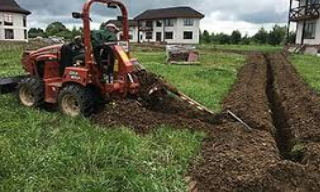 Копка траншей для водопровода в Волгодонске: цена за метр от 915 руб.