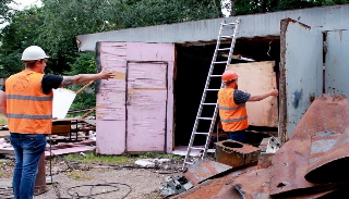 Демонтаж гаражей в Волгодонске, цена от 1727 руб. – услуги под ключ от 2Землекопа-Вгн